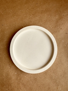 Mini Bandeja Redonda Concreto - comprar online