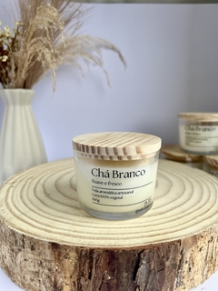 Vela Aromática 100g - Chá Branco - comprar online