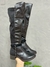 Bota Feminina Mississipi Cano Longo Preta C/Detalhe - comprar online