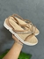 Sandália Feminina Papete Beira Rio Flatform Ouro Rosado - comprar online