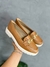 Sapato Feminino Mocassim Modare Camel C/Detalhe Dourado - comprar online