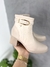 Bota Feminina MIssissipi Cano Curto Marfim - Calçados Sateles