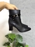 Bota Feminina Mississipi Cano Curto Preto C/ Detalhe - comprar online
