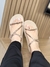 Sandália Feminina Papete Dakota Flatform Tiras Rose Y6247 - comprar online