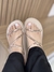 Sandália Feminina Papete Dakota Flatform Tiras Rose Y6247 - loja online