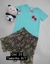Conjunto saia e camiseta