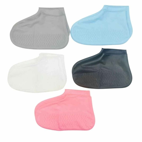Capa De Sapato Calçado Tênis Silicone Impermeável Para Chuva Antiderrapante