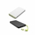 Carregador Portátil 10000 Mah power Bank Branco e Preto na internet