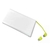 Carregador Portátil 10000 Mah power Bank Branco e Preto - Shopaquilo