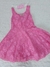 VESTIDO ENCAJE FUCCIA + VINCHA - comprar online