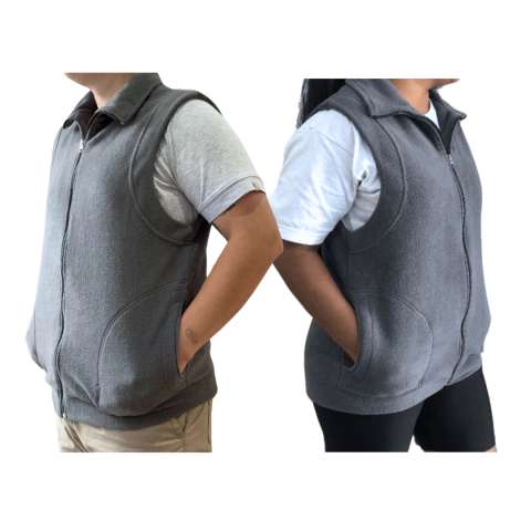 Chaleco Polar Unisex Hombre Mujer Trabajo Oficina Premium