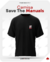Camisa Save The Manuals - paddockandu