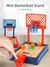 Mini Desktop Basketball Game Set, Tabletop Portátil, Viagem, Escritório, Indoor, Outdoor Fun Sports Novidade Toy, Presente