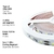 DEMASLED Tira LED SMD2835, 12V 12W/m Blanco Cálido, 1080 lm/m 60 LED/m, 5m en internet