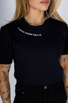 Tshirt - O justo viverá pela fé - comprar online