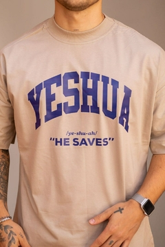 Camiseta Over - Yeshua he saves - comprar online