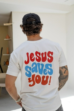 Camiseta - Jesus Saves You na internet