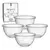 Jogo com 4 Bowls Bolinha em Cristal - L'Hermitage - 13,5x7,5cm - comprar online