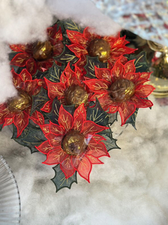 Forminha Dupla Flor de Natal - Pacote com 10 unidades - comprar online