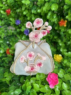 Embalagem em Caixinha com Pingente Flor de Cerejeira - 10 unid por pacote
