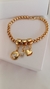 Pulseira 3 Berloques corrente veneziana - comprar online