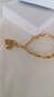 Pulseira com pingente de coração na internet