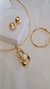 Conjunto aro com detalhes em pérola - loja online