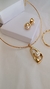 Conjunto aro com detalhes em pérola - LT puro glamour