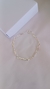 Pulseira masculina piastrine prata 925