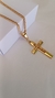 Colar masculino 60cm com pingente de cruz na internet