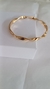 Bracelete ondulado torcido