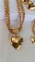 Conjunto completo 3 peças colar 50cm pulseira 20cm e brinco - LT puro glamour