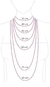 Imagem do Conjunto de colar e pulseira veneziana com pingente de coração