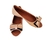 Peep Toe Bege Verniz Laço Attos Sapatos Feminino (PEEPNUDVERLAC) - comprar online