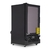 IMBERA Cobalt VR-04 Refrigerador 1 Puerta de Cristal / Negro