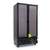 IMBERA Colbalt VR-26 Refrigerador 2 Puertas de Cristal/ Negro