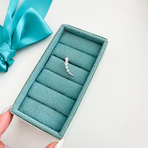 Piercing cascata com micro zircônias - comprar online