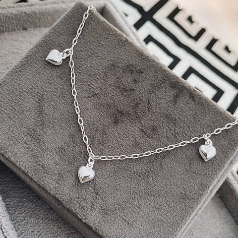 Pulseira Três Corações - comprar online