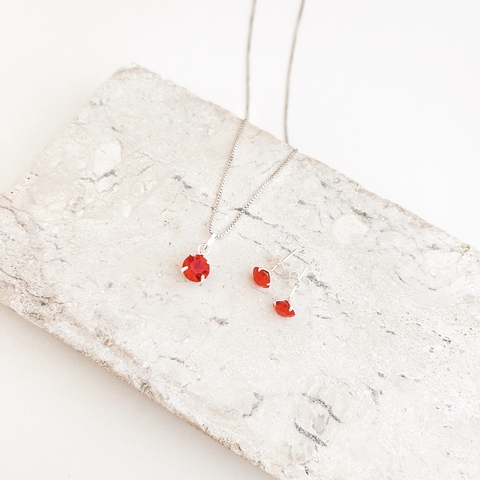 Colar Zirconia Rubi - comprar online