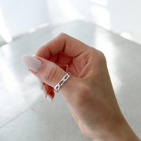 Anel estilo corrente Cartier - comprar online