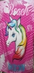 TOALLA INFANTIL UNICORNIOS