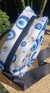 BANDOLERA/CARTERA NEOPRENE DE OJO TURCO BLANCO - comprar online