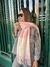 BUFANDA FLECOS ROSA - comprar online