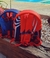 MOCHILA SPIDERMAN ROJA Y AZUL