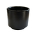Copo De Cerâmica Preto Fosco 150ml (1 Peça)
