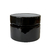 Pote de Vidro Preto Pianezza 150ml C/ Tampa Luxo (5 Peças) - comprar online
