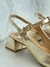 Sapato Boneca Ouro - comprar online