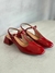 Sapato Boneca Vermelho Verniz - comprar online
