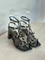 Sandália Tachas Preto Verniz - Zattoshoes
