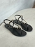 Rasteira Preta Tachas - comprar online